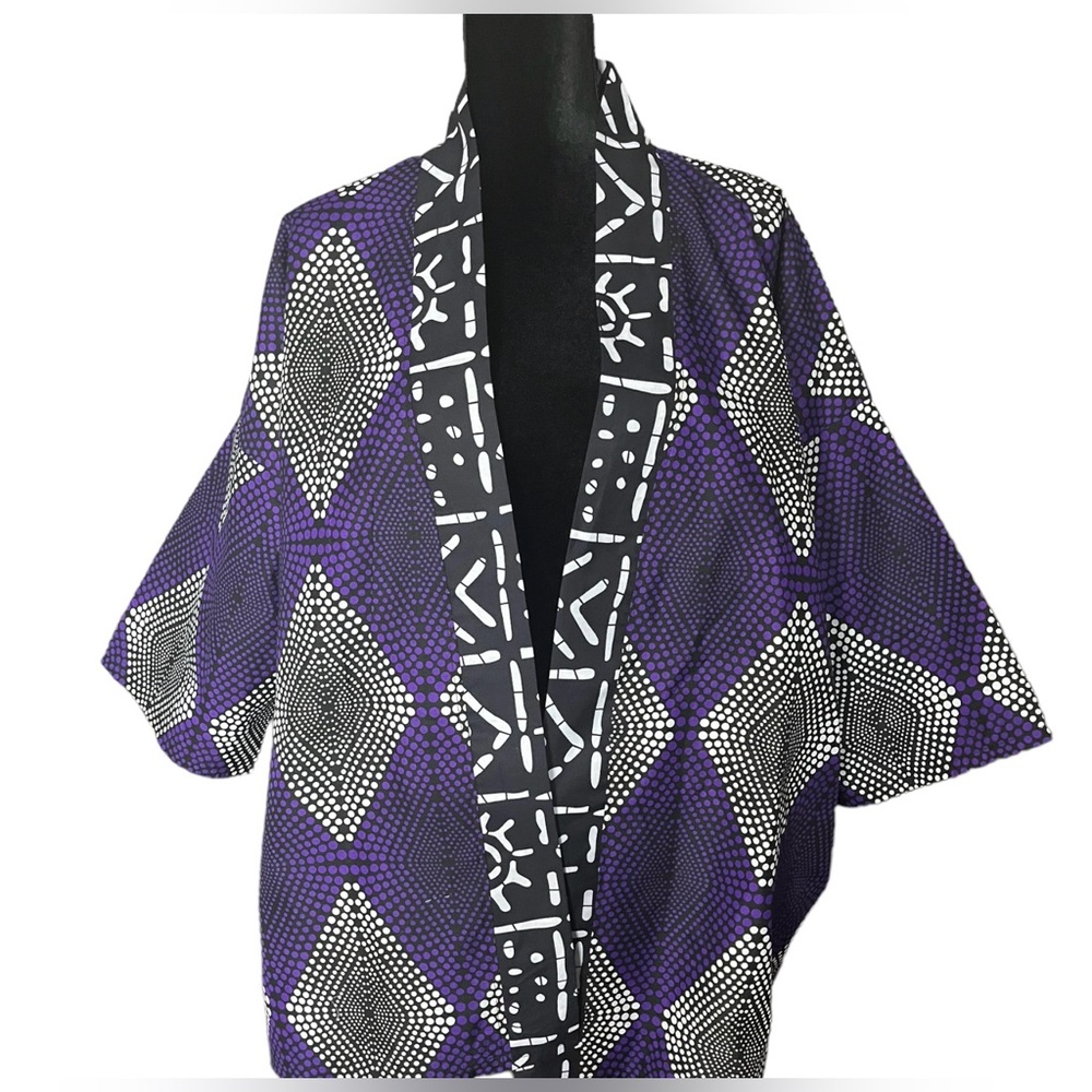Purple Horizon Light weight Jacket/Duster - Picture 2 of 4